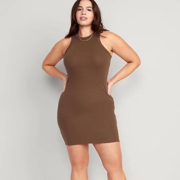 Old Navy Dresses & Skirts - NEW Old Navy Fitted Sleeveless Rib-Knit Mini Dress for Women
